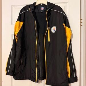 Unisex Pittsburgh Steelers Jacket Size Men’s Large NFL Official